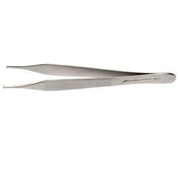 Stoelting Adson Forceps Adson Forceps, 4.7 in., 2 x 3 Teeth:Animal Care