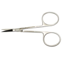 Stoelting Bonn Scissors Length: 3.5 in.; Straight, S/S, Smooth cut; 15