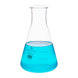 Supertek Clear Glass Erlenmeyer Graduated Flasks with Enameled Area for Marking 250 mL | Buy Online | Supertek&trade; | Fisher Scientific
