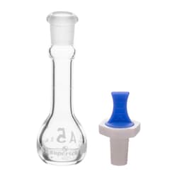 Supertek Supertek Class A, Reusable - Clear Glass Volumetric Flasks with ...