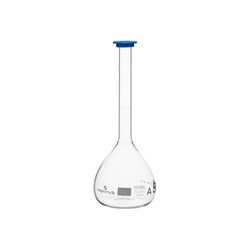 Supertek Class A, Reusable - Clear Glass Volumetric Flasks with Snap Caps 500 mL | Buy Online | Supertek&trade; | Fisher Scientific