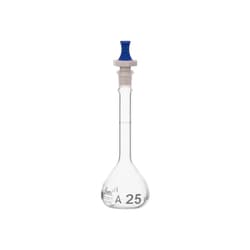 Supertek Class A, Reusable - Clear Glass Volumetric Flasks with Polypropylene Stoppers 25 mL | Buy Online | Supertek&trade; | Fisher Scientific
