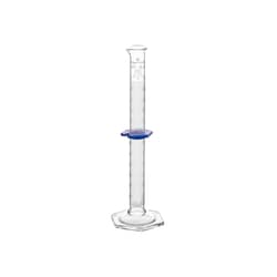 Supertek Class A, Reusable - Double Metric Scale Glass Measuring Cylinders with Hex Base 25 mL | Buy Online | Supertek&trade; | Fisher Scientific
