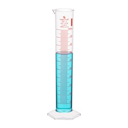 Supertek Class A, PMP Measuring Cylinder with Generous Pour Spout and Hex Base 500 mL | Buy Online | Supertek&trade; | Fisher Scientific