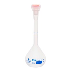 Supertek Class B Polypropylene Volumetric Flasks with Stoppers 250 mL | Buy Online | Supertek&trade; | Fisher Scientific