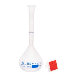 Supertek Class B Polypropylene Volumetric Flasks with Stoppers 250 mL | Buy Online | Supertek&trade; | Fisher Scientific