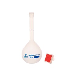 Supertek Class B Polypropylene Volumetric Flasks with Stoppers 1000 mL | Buy Online | Supertek&trade; | Fisher Scientific