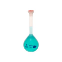 Supertek Class B Polypropylene Volumetric Flasks with Stoppers 1000 mL | Buy Online | Supertek&trade; | Fisher Scientific