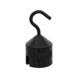 Supertek Black Enamel Hooked Weights 50 g | Buy Online | Supertek&trade; | Fisher Scientific
