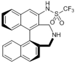 N-[(11bS)-4,5-Dihydro-3H-dinaphtho[2,1-c:1',2'-e]azepin-2-yl]trifluoromethanesulfonamide 90.0+%, TCI America&trade;