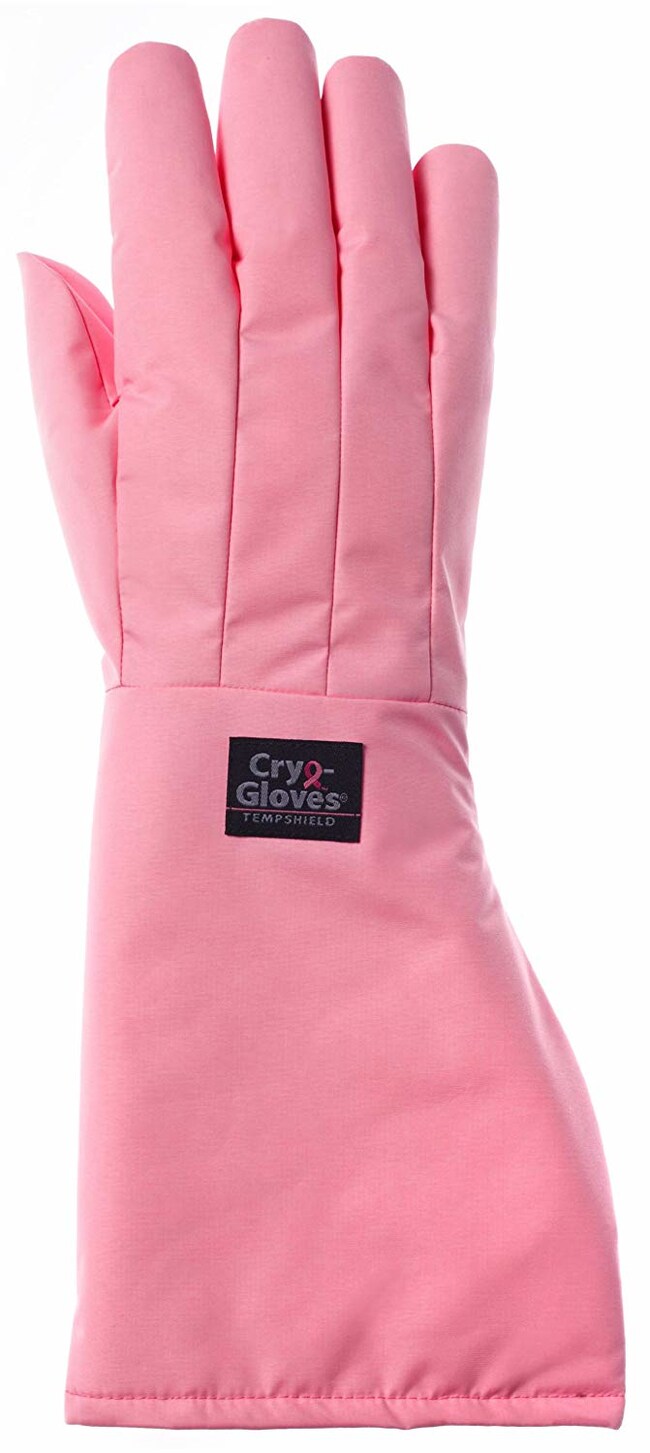 TempshieldCryoProtection Pink CryoGloves Large; Style Elbow; Size