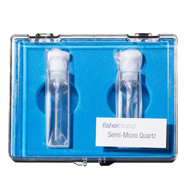 MXBAOHENG Standard 10mm Fluorescence Quartz Cuvette With PTFE Stopper - 3.5mL Volume, 200-2000nm Range