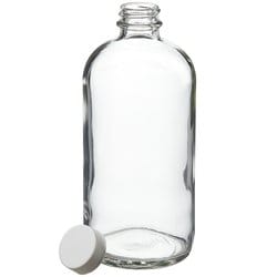Thermo Scientific&trade;&nbsp;I-Chem&trade; Boston Round Narrow-Mouth Clear Glass Bottles with Closure