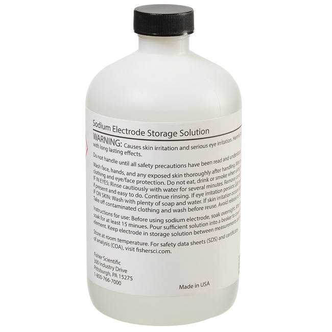 accumet Storage Solution for Sodium Electrode, Fisherbrand 475 mL