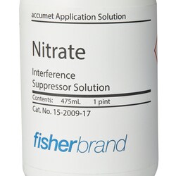 accumet Nitrate Interference Suppressor Solution for Nitrate Electrode, Fisherbrand 475 mL | Buy Online | Fisher Scientific