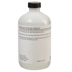 accumet Ionic Strength Adjustor Buffer Solution for Nitrate Selective Electrodes, Fisherbrand 475 mL | Buy Online | Fisher Scientific