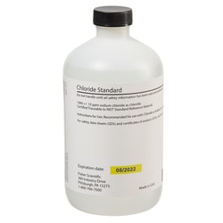 accumet Chloride Standard, 1000 ppm, Fisherbrand 475 mL | Buy Online | Fisher Scientific