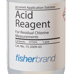 accumet Acid Reagent for Residual Chlorine Electrode, Fisherbrand 475 mL | Buy Online | Fisher Scientific