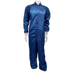 Transforming Technologies ESD Cleanroom Coverall, Navy Blue