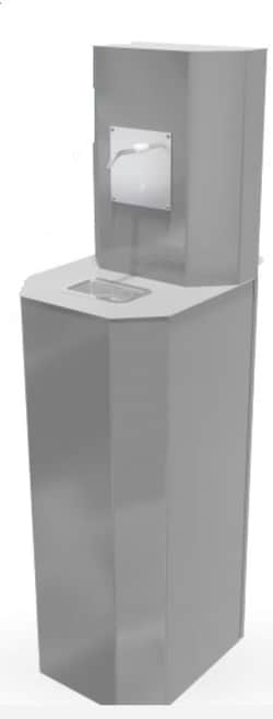 Unispace Health High Traffic Touchless Sanitizer Stand Sanitizer Stand:Personal