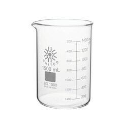 United Scientific Borosilicate Glass Low Form Beakers 1500 mL | Buy Online | United Scientific&trade; | Fisher Scientific