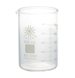 United Scientific Borosilicate Glass Low Form Beakers 600 mL | Buy Online | United Scientific&trade; | Fisher Scientific