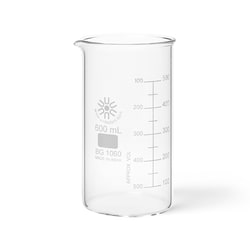 United Scientific Borosilicate Glass Tall Form Berzelius Beaker with Spout 600 mL | Buy Online | United Scientific&trade; | Fisher Scientific