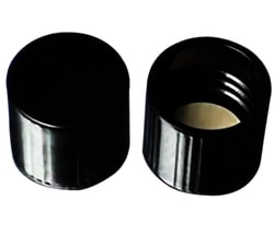 United Scientific&trade;&nbsp;Screw Cap Thread Finish with Bonded Rubber Liner for Culture Tubes PK1000