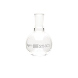 United Scientific Boiling Flasks, Flat Bottom, Ground Glass Joint, Borosilicate