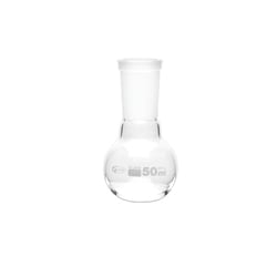 United Scientific Boiling Flasks, Flat Bottom, Ground Glass Joint, Borosilicate