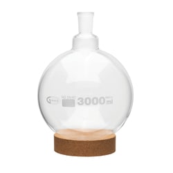 United Scientific Boiling Flasks, Round Bottom, Ground Glass Joint, Borosilicate Glass 3000 mL | Buy Online | United Scientific&trade; | Fisher Scientific