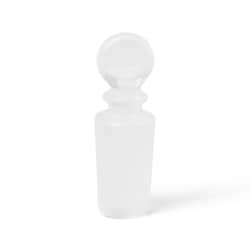 United Scientific Glass Pennyhead Stopper, 24/40 Pennyhead Stopper, Standard