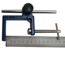 United Scientific Table Clamp Pulley, 50 mm, ABS Plastic Diameter: 50 mm, Material: ABS Plastic | Buy Online | United Scientific&trade; | Fisher Scientific