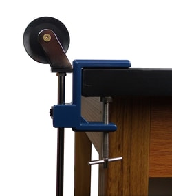 United Scientific Table Clamp Pulley, 50 mm, ABS Plastic Diameter: 50 mm, Material: ABS Plastic | Buy Online | United Scientific&trade; | Fisher Scientific