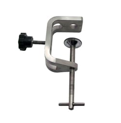 United Scientific Stainless Steel Table Clamp Includes: No Rod:Clamps and