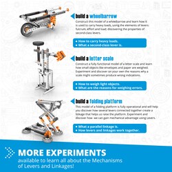 United Scientific&trade;&nbsp;Engino&trade; STEM Mechanics: Levers and Linkages