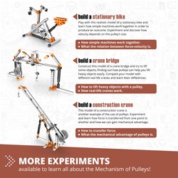 United Scientific&trade;&nbsp;Engino&trade; STEM Mechanics: Pulley Drives