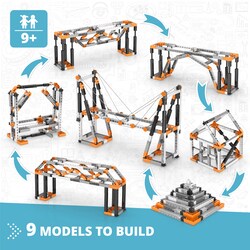 United Scientific&trade;&nbsp;Engino&trade; STEM Structures: Buildings and Bridges