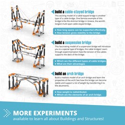 United Scientific&trade;&nbsp;Engino&trade; STEM Structures: Buildings and Bridges