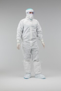 VAI Easy2Gown Mitcool 1700 SMS Classic Cleanroom Coveralls Large | Buy Online | VAI | Fisher Scientific