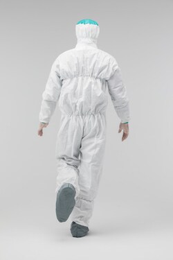 VAI&nbsp;Easy2Gown&trade; Mitcool 1700 Cleanroom Coveralls with Attached Boots