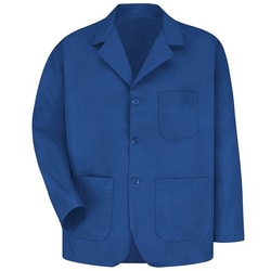 Red Kap™ Men's Royal Blue Lapel Counter Coats