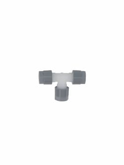 VACUUBRAND™ VACUU·LAN™ T-piece Connector For 10/8mm Nominal dia. PTFE Hose