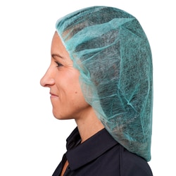 VGuard Bouffant Caps Green | Buy Online | VGuard&trade; | Fisher Scientific