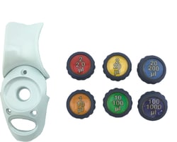 VistaLab Technologies Juego de repuesto de la cubierta superior y el gancho de Ovation M Ovation M de 2 a 20 µl | Buy Online | VistaLab&trade; Technologies | Fisher Scientific