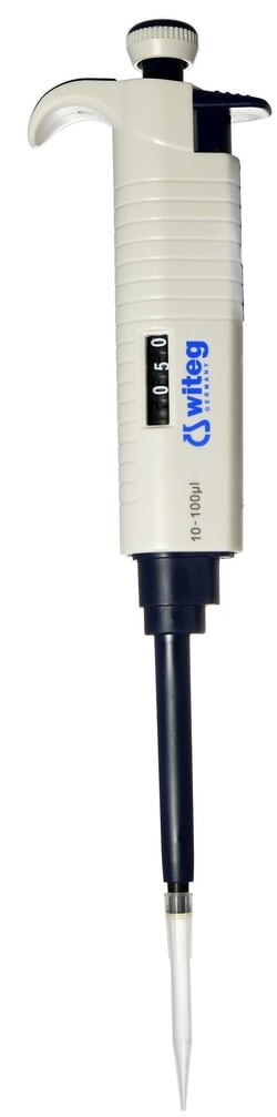 Witeg Single Channel Fixed Volume Microliter Pipetter 100 &mu;L | Buy Online | Witeg&trade; | Fisher Scientific