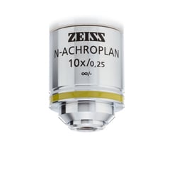 Zeiss Objective Objective N-Achroplan 10x/0.25 M27 | Buy Online | Zeiss&trade; | Fisher Scientific