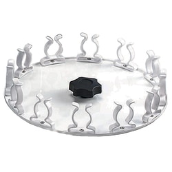 Cole-Parmer&nbsp;Stuart Tube Rotator Falcon Tube Holder Disc, 12 tube capacity