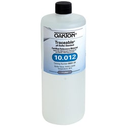 Cole-Parmer&nbsp;Oakton Traceable pH Standard Buffer with Calibration, Clear, pH 10, 1000 mL
