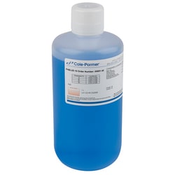 Cole-Parmer&nbsp;Oakton Traceable pH Standard Buffer with Calibration, Blue, pH 10; 1000 mL